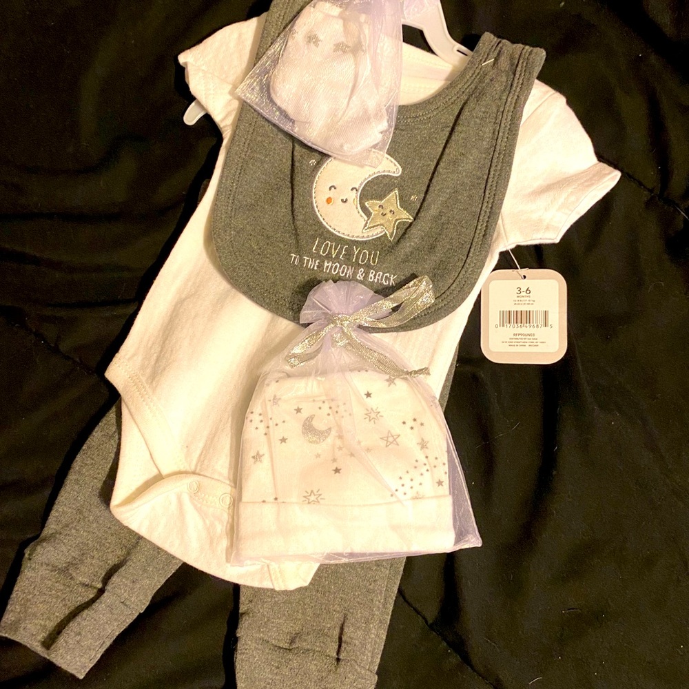 3-6 months girl or boy set